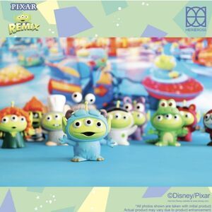 Disney Alien Remix Party Blind Box Sulley Figure New